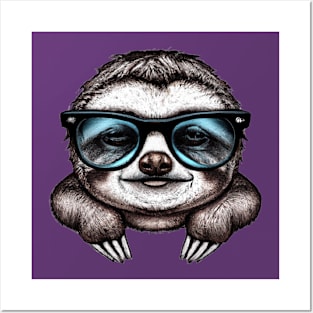 Slothing cool Posters and Art